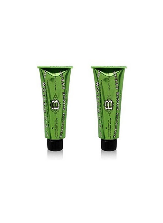 C. O. Bigelow C.O.Bigelow Premium Shaving Cream 1.7 Oz (Pack Of 2)  - Image 1