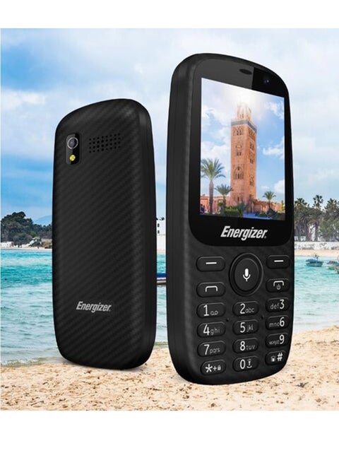 Energizer Energy E241S Feature Phone, 512 MB RAM, Dual Mini Sim - Black