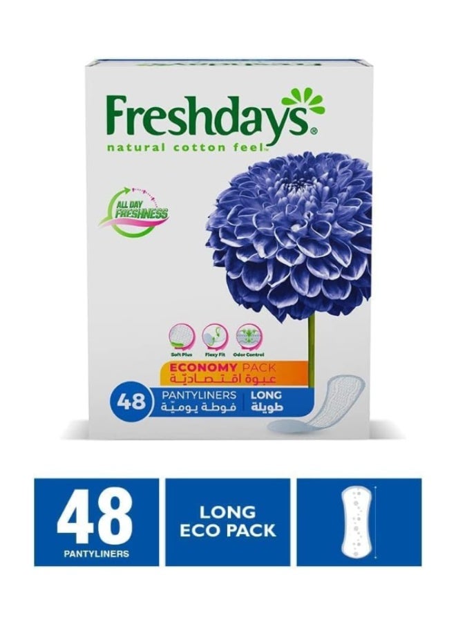 Freshdays Daily Liners Long 48 Count – Extra Coverage, Comfortable Fit & All-Day Protection - Image 5