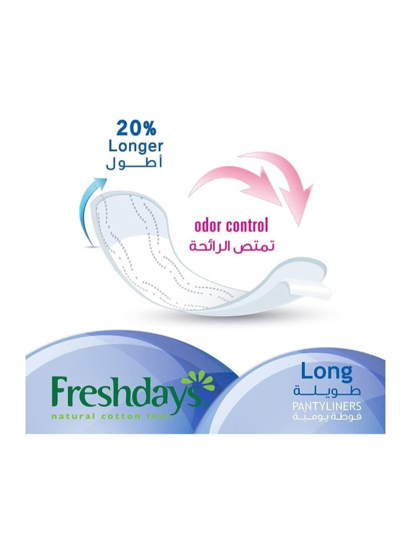 Freshdays Daily Liners Long 48 Count – Extra Coverage, Comfortable Fit & All-Day Protection - Image 3