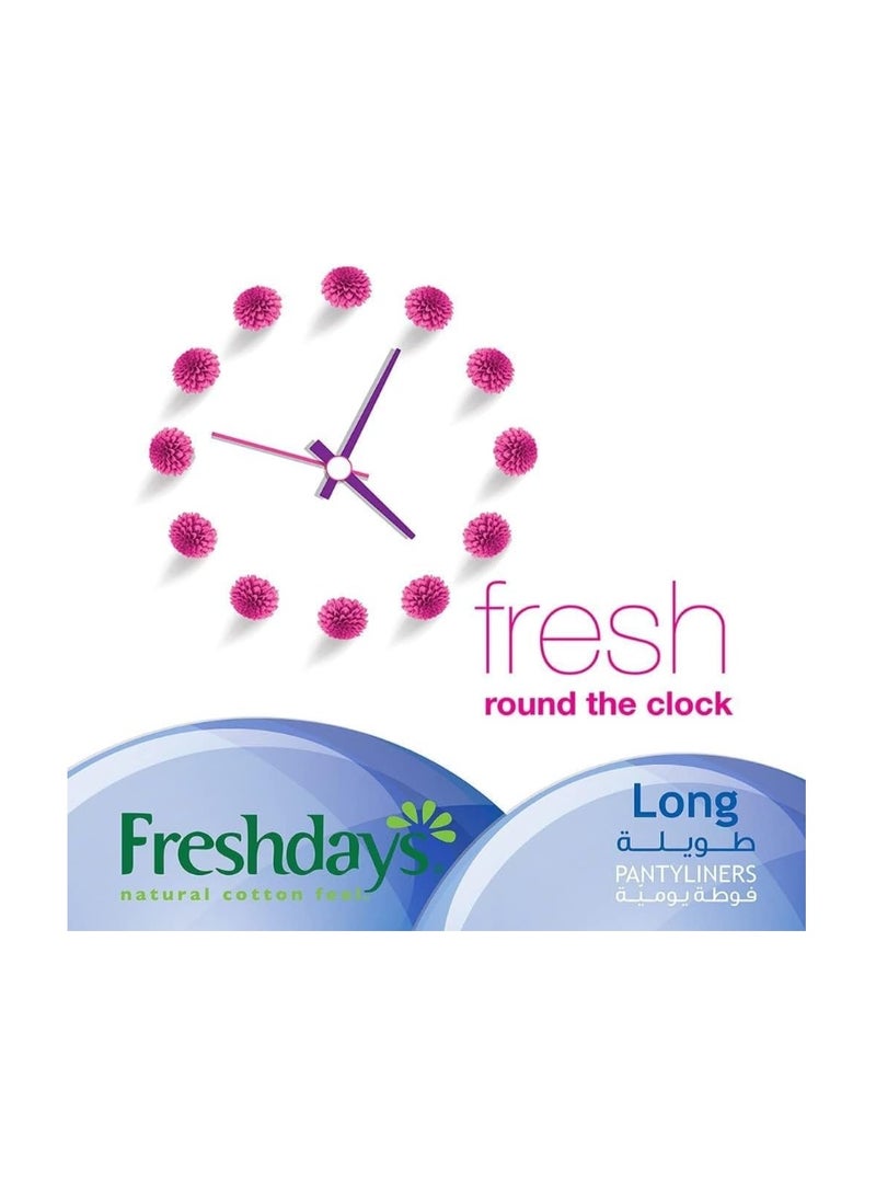 Freshdays Daily Liners Long 48 Count – Extra Coverage, Comfortable Fit & All-Day Protection - Image 4