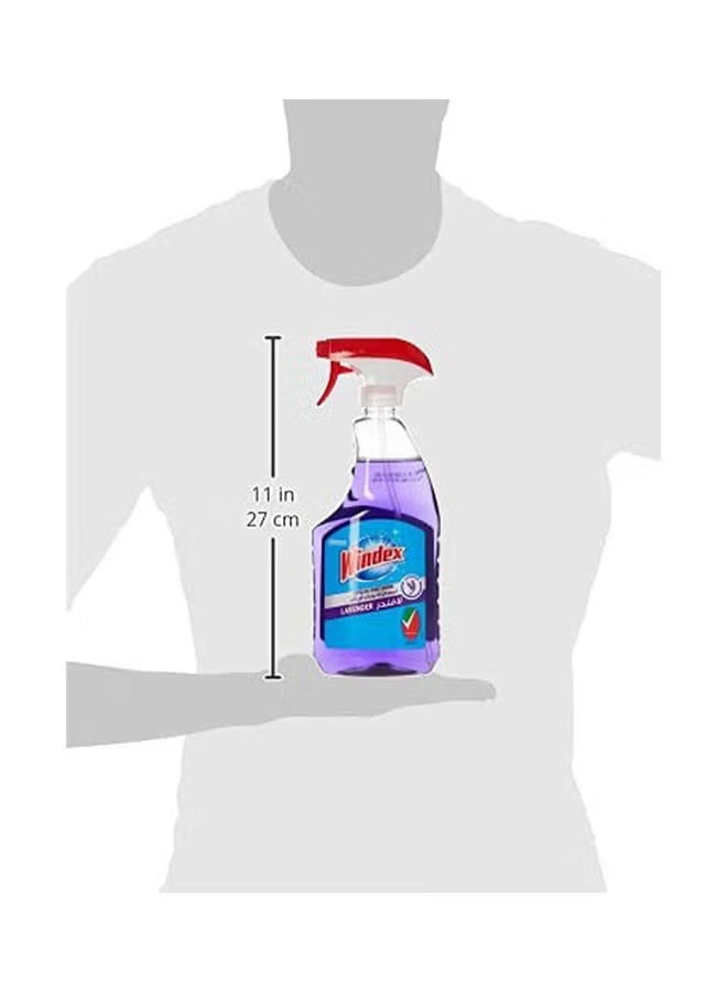 Windex Lavender Glass Cleaner Purple 750ml - Image 3