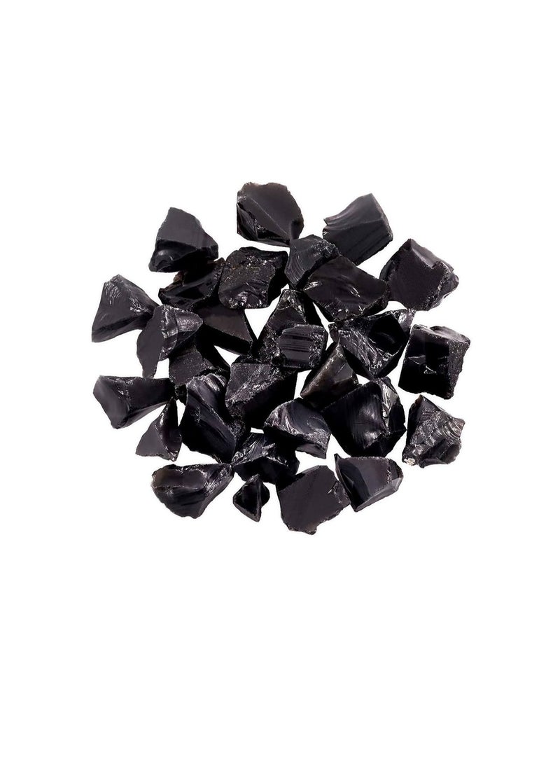 vsell24 5-8mm Natural Black Stone Chips: Premium Choice for Aquariums, Garden Decor, and Outdoor Landscaping - Image 1