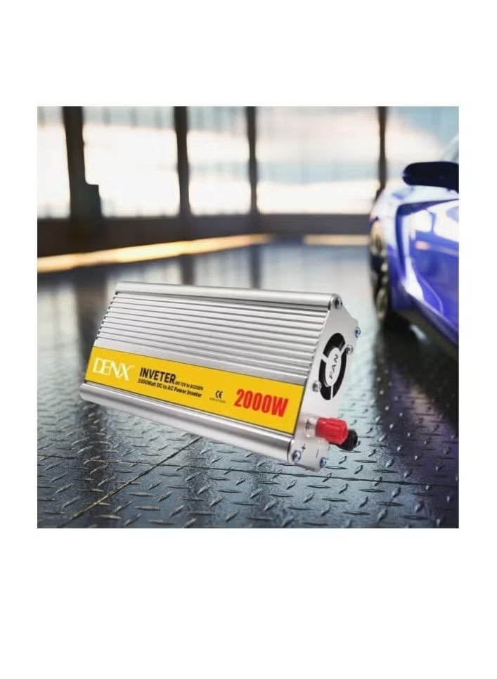 Denx 12v to 220v 2000W Car Power Inverter - Image 3
