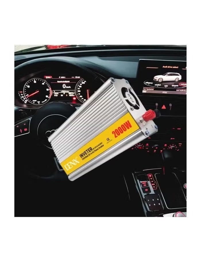 Denx 12v to 220v 2000W Car Power Inverter - Image 1