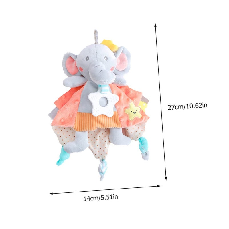 Soft Animal Chewable Soothing Doll Towel For Crib Stroller Comfort Boy Girl - Image 3