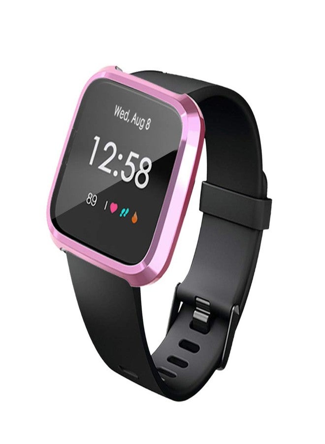 RICHONE [8-Pack] Screen Protector Case Compatible with Fitbit Versa Lite,All-Around Ultra Slim Soft TPU Plated Cover Scratch-Proof Protective Bumper Shell (8 Colors, Versa lite) - Image 4