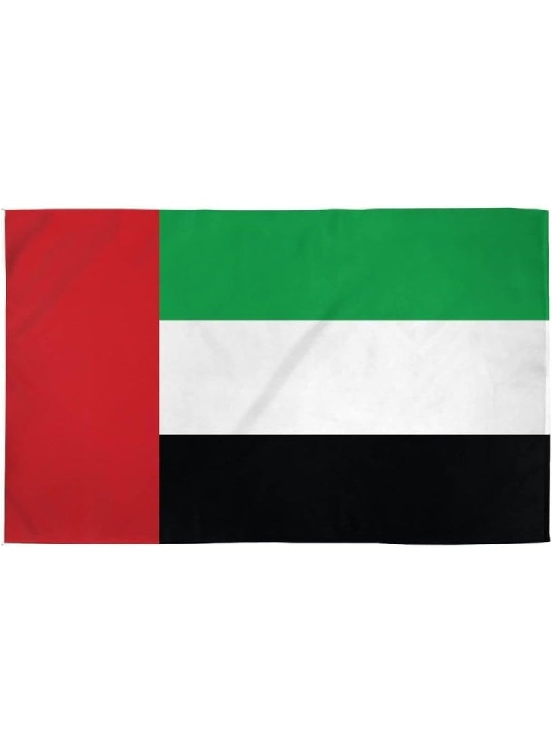 Home Care علم الإمارات الوطني - كبير 90x150 سم للاحتفالات باليوم الوطني، علم الإمارات، علم الفخر الإماراتي للفعاليات، المواكب، والعروض الخارجية (علم واحد) - Image 1