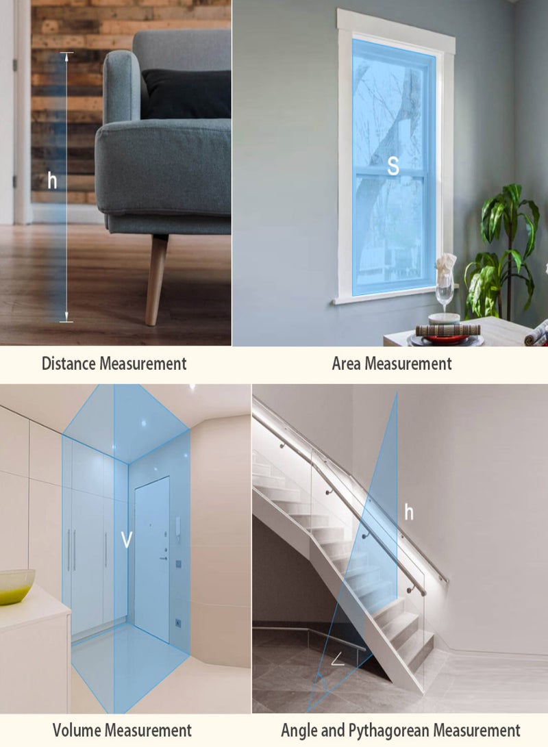 Generic DUKA Rangefinder LS-P Handheld Portable High Precision USB Fast Charge Range Finder 40M - Image 4