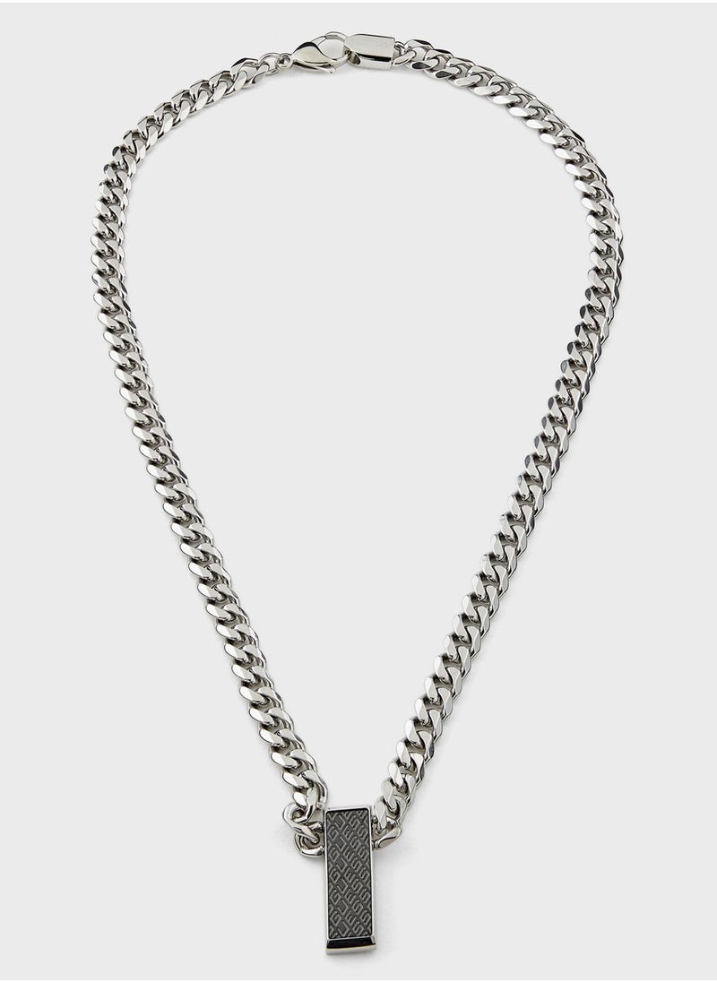 GUESS - Casual Pave Ring Necklace - Image 1