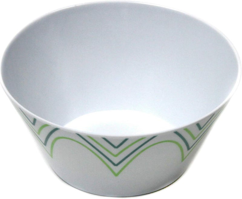 Chef Craft Spring Melamine Salad Bowl 6 inches in diameter 20 ounce capacity Design - Image 1