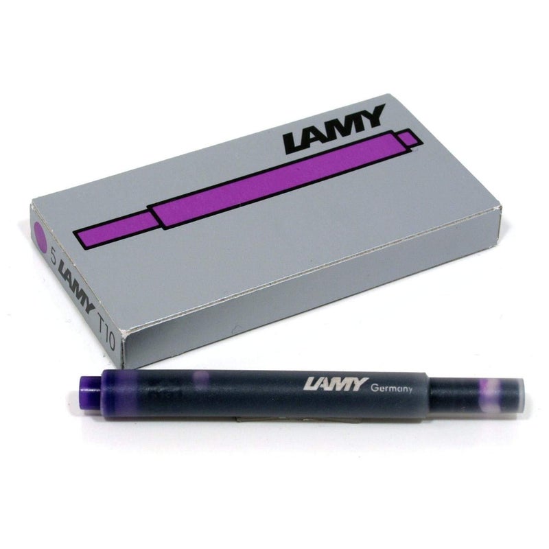 Lamy USA Lamy Fountain Pen Boxed Ink Cartridges (5 per pack) Purple - Image 5