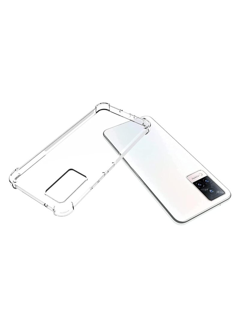 Shockproof cover for Vivo V21E, transparent - Image 2