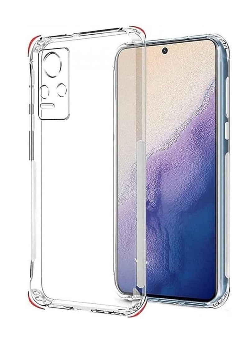 Shockproof cover for Vivo V21E, transparent - Image 1