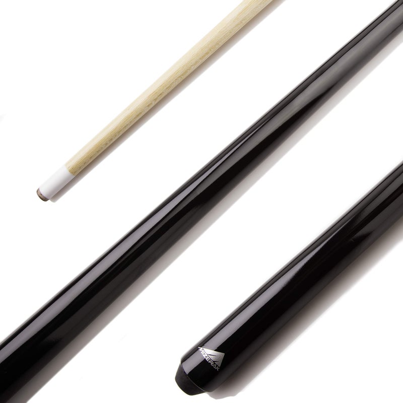 Mizerak 40â€³ Shorty Pool Cue â€“ One-Piece Hardwood Stick â€“ 12mm Leather Tip â€“ Best for Kids, Tight Spaces, or Precision Shots - Image 1