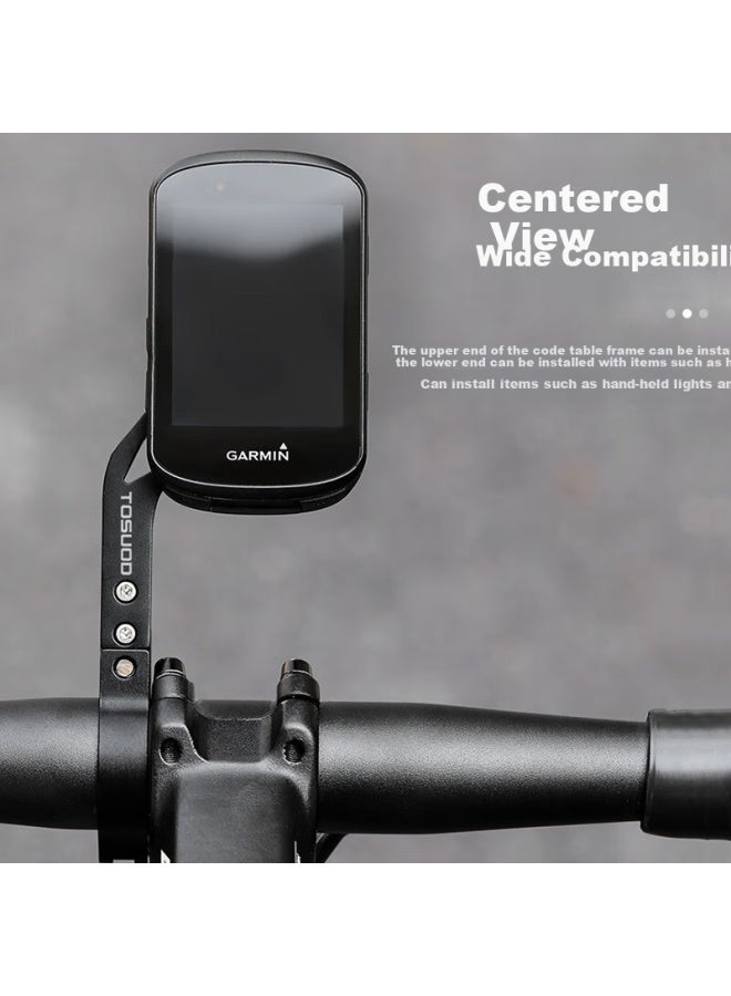 Tosuod Mountain Bike Computer Mount Aluminum Alloy Extension Bracket Bicycle Light Sports Camera Long Base Accessories - Image 5