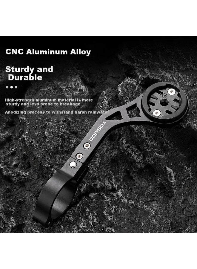 Tosuod Mountain Bike Computer Mount Aluminum Alloy Extension Bracket Bicycle Light Sports Camera Long Base Accessories - Image 4