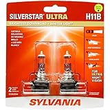 Sylvania SYLVANIA - H11B SilverStar Ultra - High Performance Halogen Headlight Bulb, High Beam, Low Beam and Fog Replacement  - Image 1