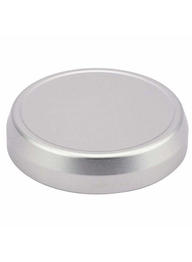 Haoge Cap-X100W Metal Lens Cap for Fujifilm Fuji X100F X100S X100T X100 X70 Camera Silver - Image 3