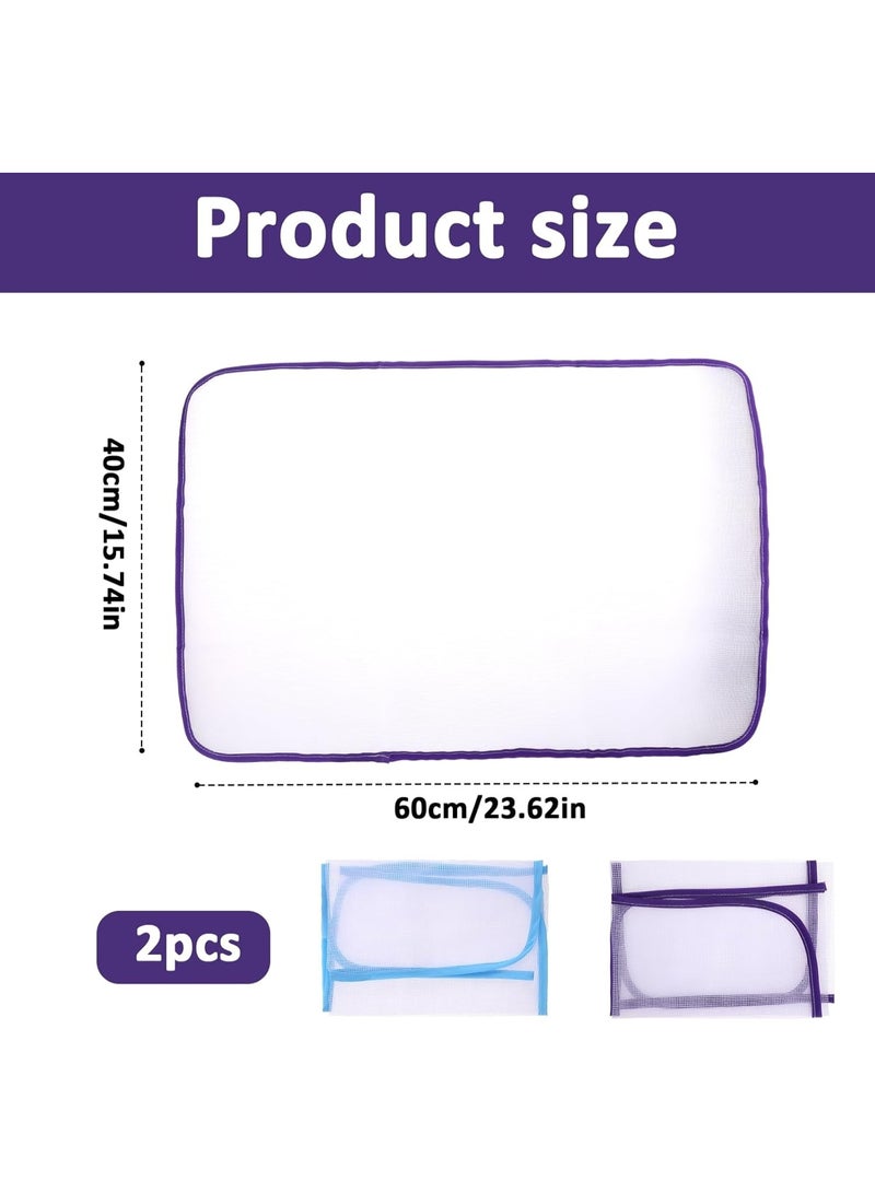 Professional Heat Resistant Ironing Mat 40x60cm – Premium Transparent Mesh Ironing Cloth Protector for Garments, Anti-Burn Ironing Pad for Delicate Fabrics Including Silk, Chiffon, Lace and Embroidery, Advanced Home Ironing Accessory for Smooth Wrinkle-Free Results, Lightweight and Easy to Use for Daily Clothing Care - Image 3