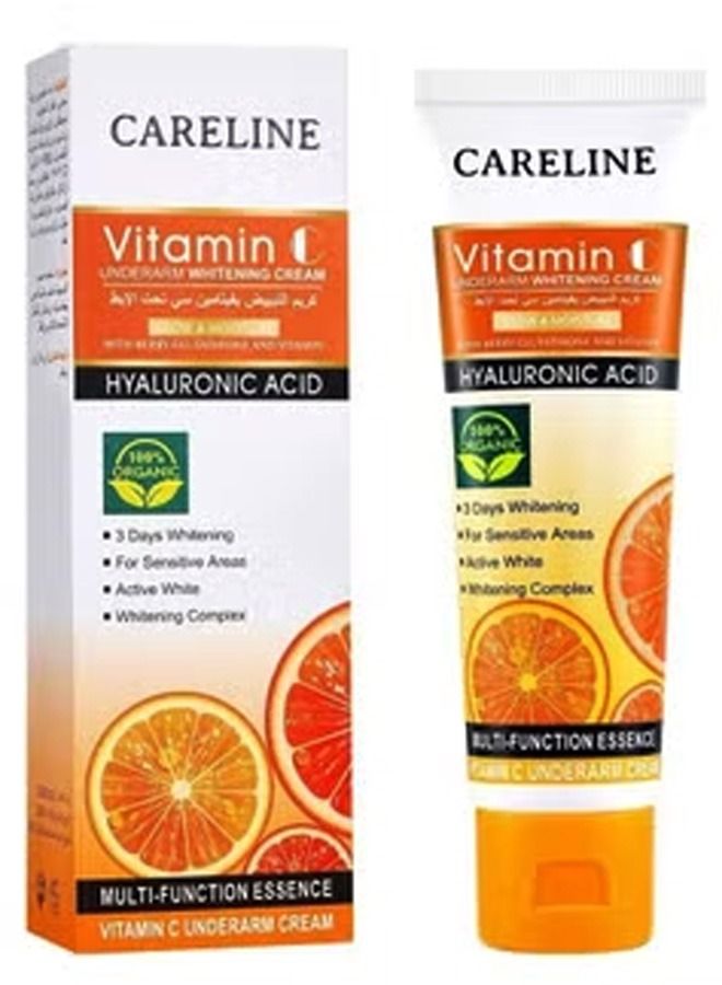 Underarm  whitening cream with Vitamin C and hyaluronic acid 50 grams