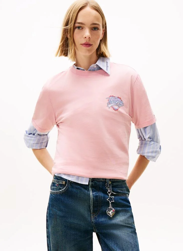 Graphic Crew Neck T-Shirt