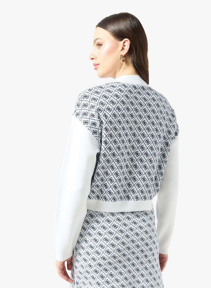 جس كنزة أوبرا بأكمام طويلة - Image 2