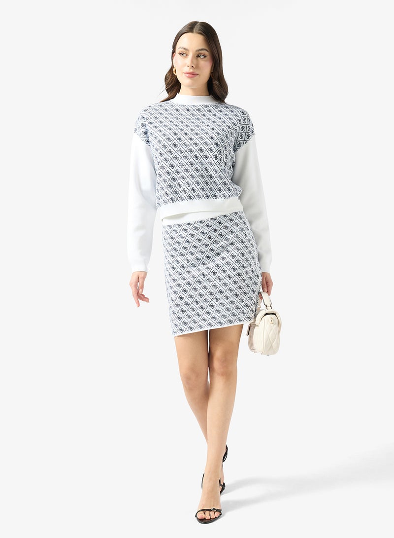 جس كنزة أوبرا بأكمام طويلة - Image 4