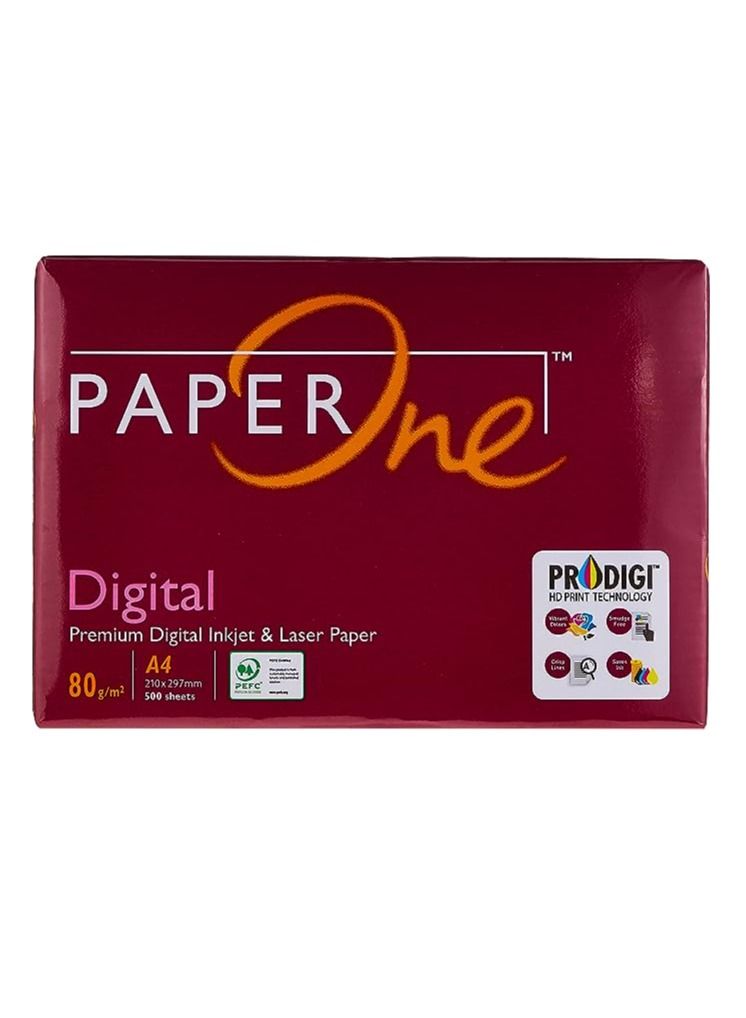 PaperOne ورق PaperOne™ الرقمي (80 جرام) بحجم A4 (500 ورقة)، 5 في الكرتون - Image 2