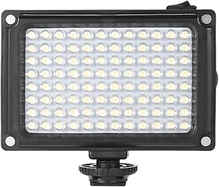 ANDOER Andoer LED Panel Light, Camera Light,  96 LED Camera Light with 5500K / 3200K Filter CRI85+, Dimmable Camera Fill Light - Image 1