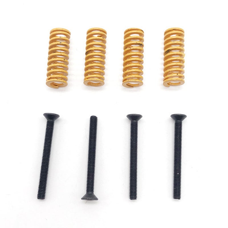 🔧 طقم زنبرك ومسمار وصمولة M3x45 لطابعة ثلاثية الأبعاد لسرير ساخن أصفر - Image 2