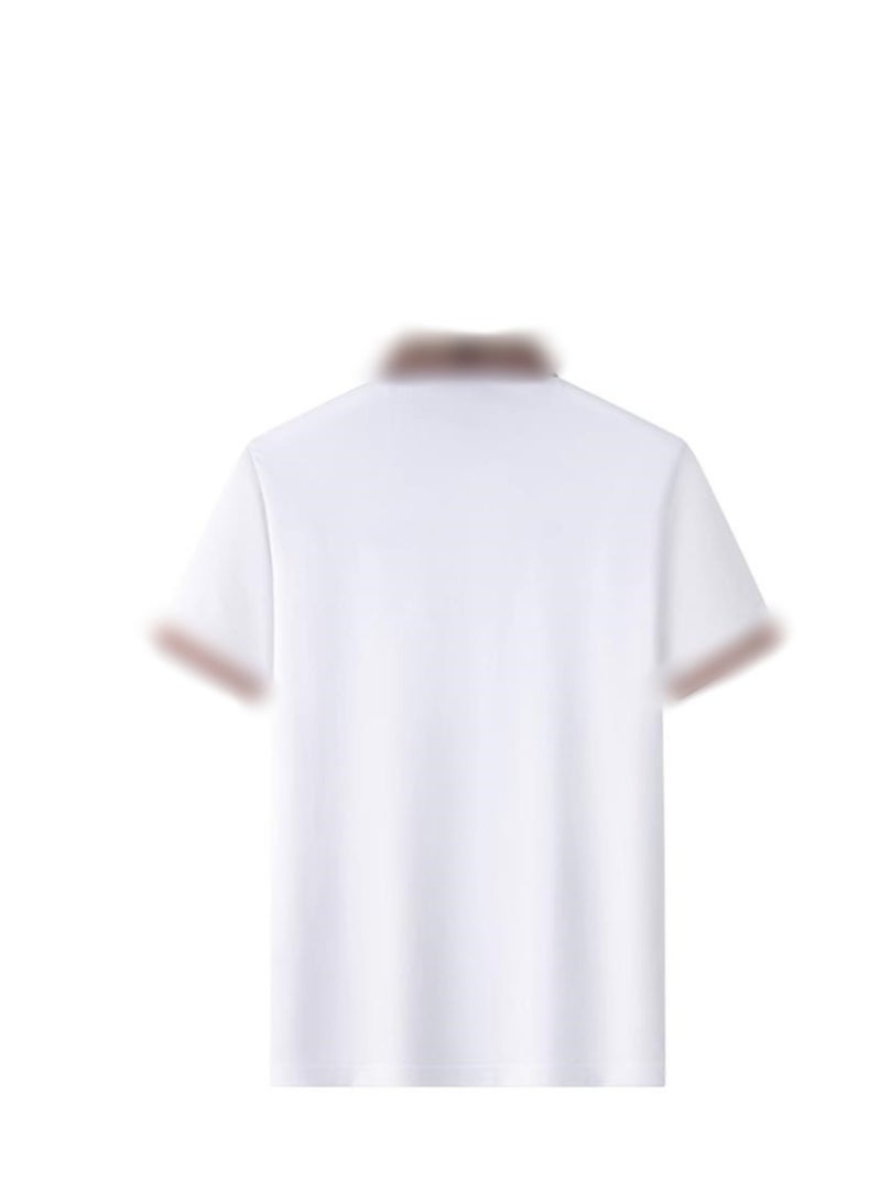AOKANG Men's Elastic Breathable Short Sleeve Polo - Image 2