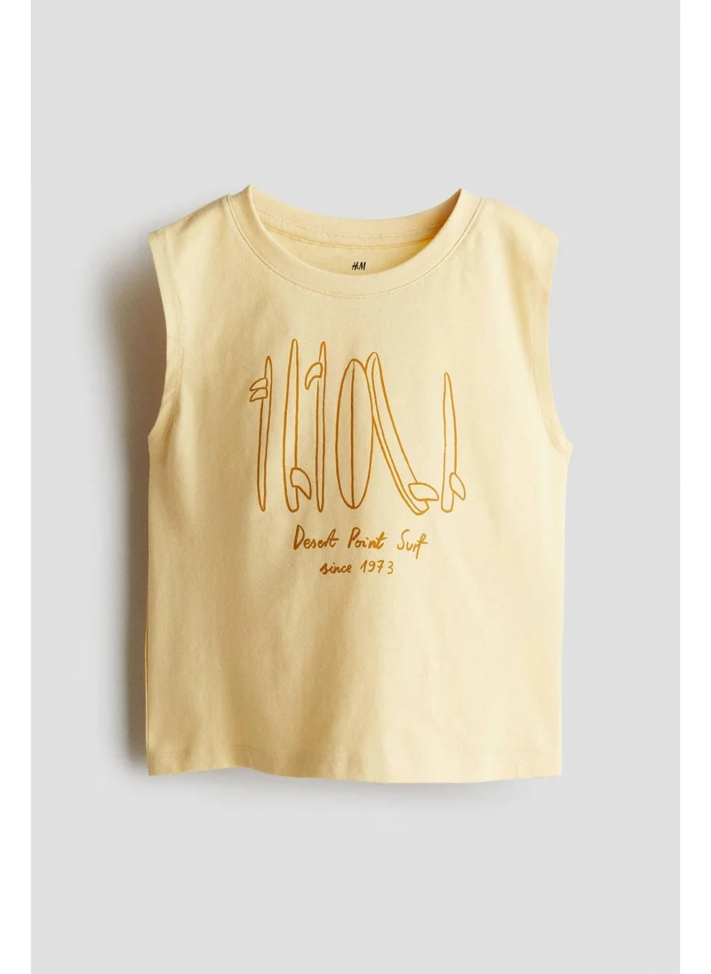 H&M Printed vest top