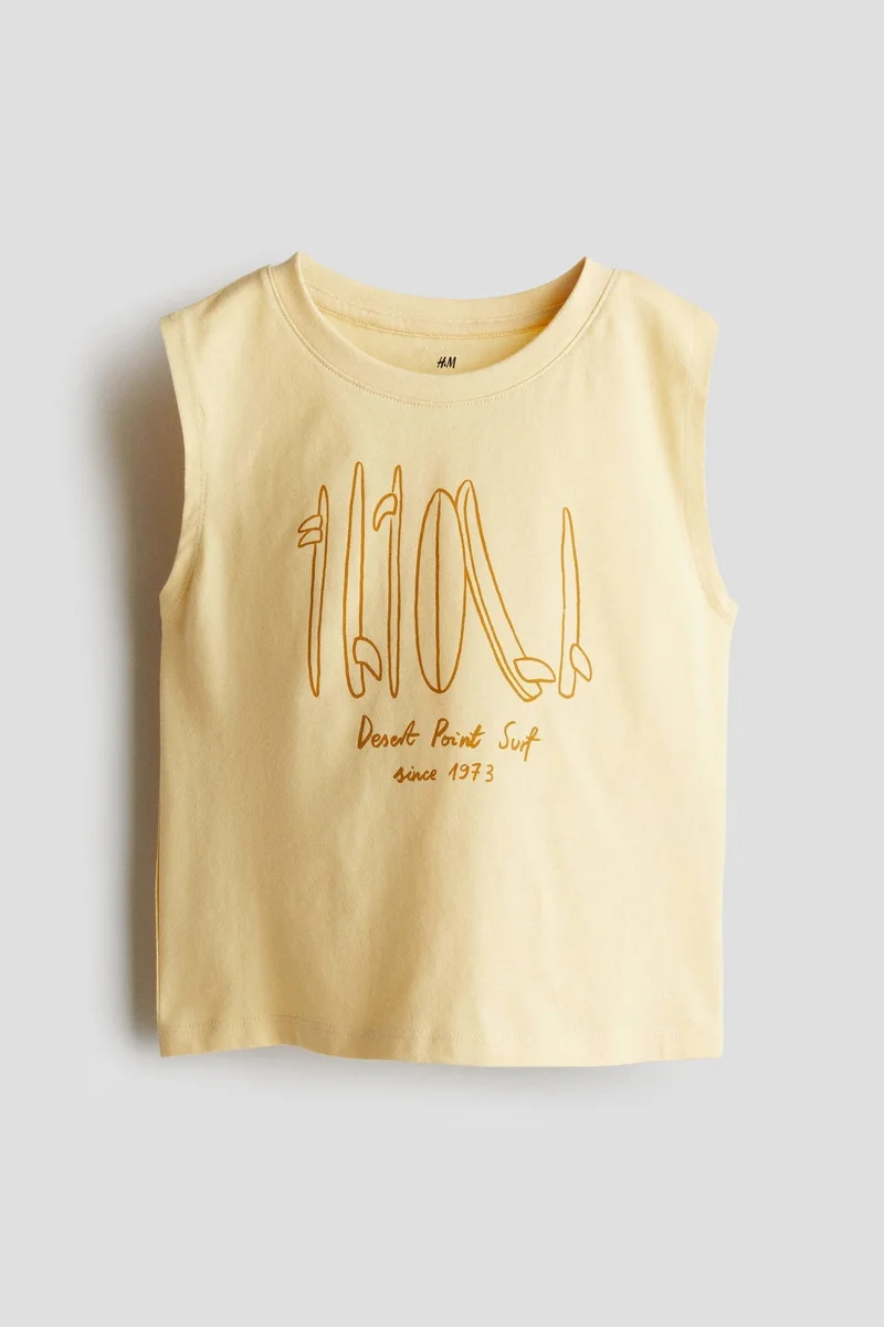 H&M Printed vest top