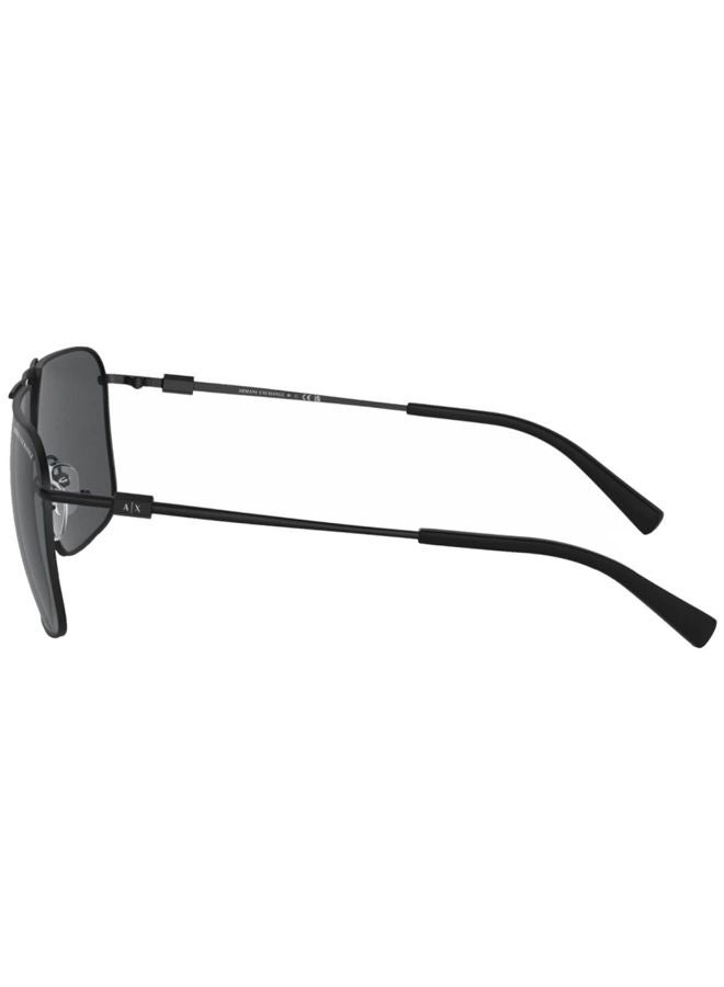 Armani Exchange Full Rim Aviator Sunglasses 2050S,60,6000,87 - Image 2