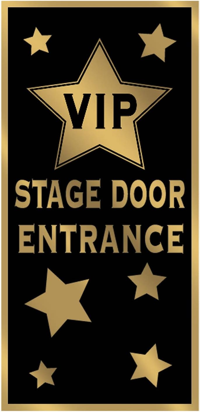Beistle VIP Stage Door Entrance Door Cover - Image 1
