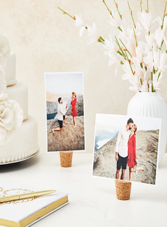 Juvale Tapered Cork Stoppers - 20 Pack Size 16, Brown, 1.1 in H x 1.34 in Top x 1 in Bottom - Wine Bottle Stoppers, DIY Projects & Beer Bottle Corks - Image 3