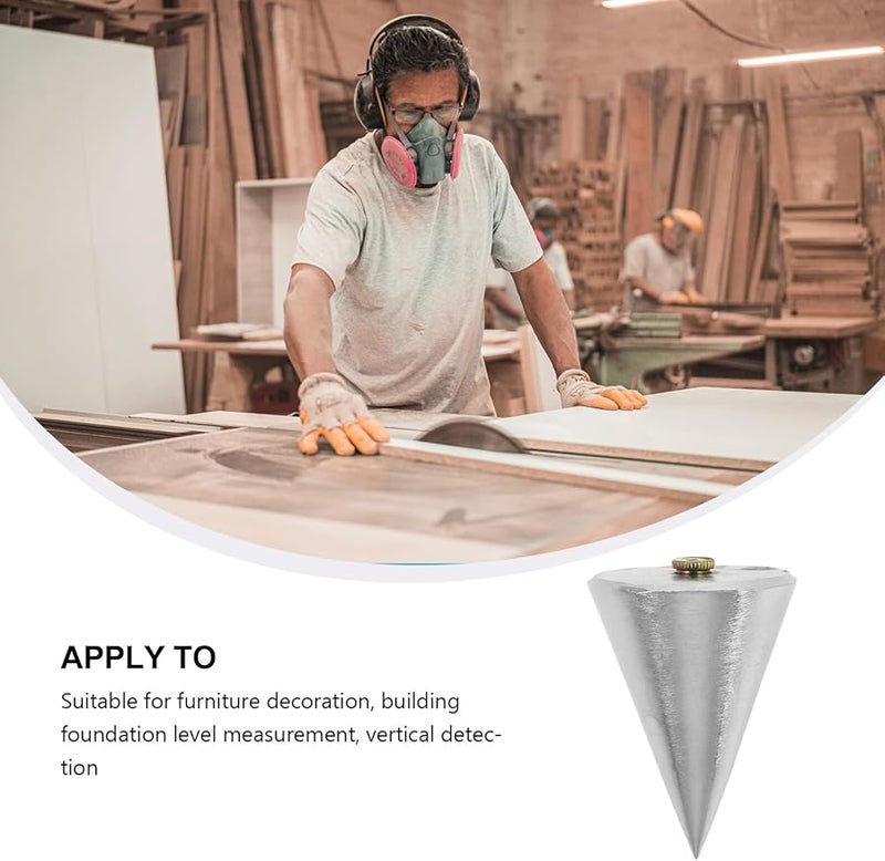 مطرقة خط تعليق رأس الرصاص الفولاذي للبناء والأعمال الخشبية والديكور - Image 5