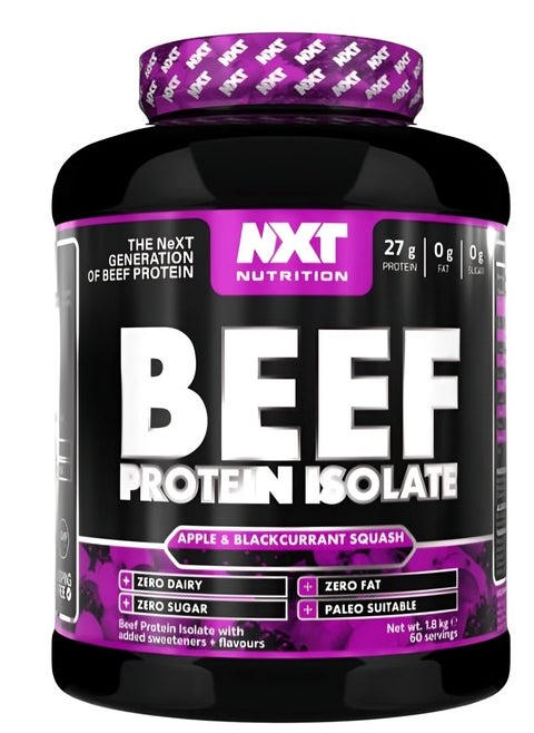 Beef Protein Isolate - Apple and Blackcurrant - (1.8kg)