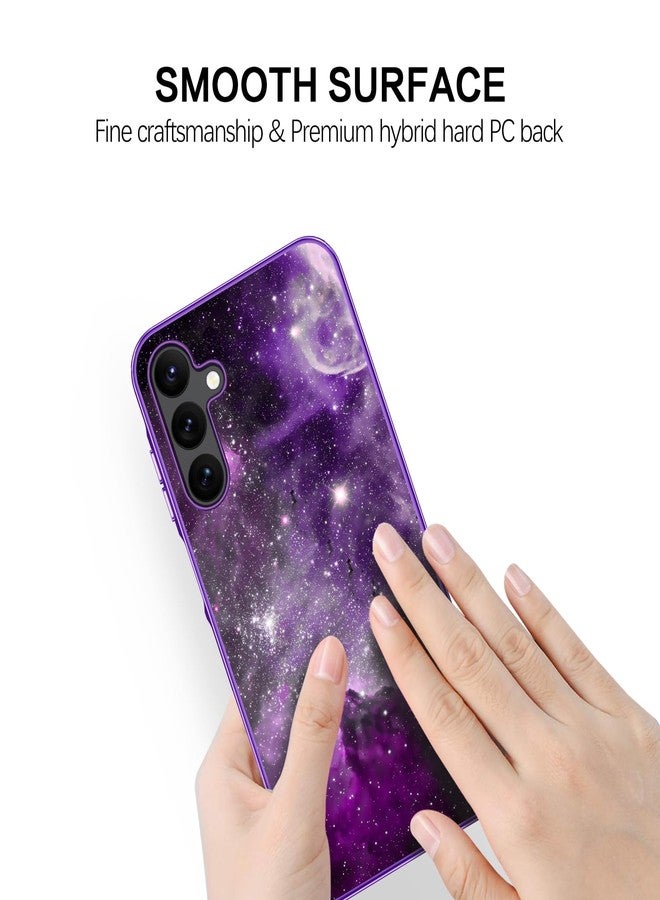 بنتوبين جراب BENTOBEN لهاتف سامسونج جالاكسي A15 5G، مضيء في الظلام، مصنوع من مزيج من البولي كربونات الصلب والبولي يوريثين الحراري المرن، يوفر حماية فائقة ضد السقوط، مناسب للفتيات والرجال والنساء، بتصميم نحيف مقاوم للصدمات، متوافق مع سامسونج جالاكسي A15 5G بشاشة 6.5 بوصة، لون بنفسجي نيبولا - Image 5