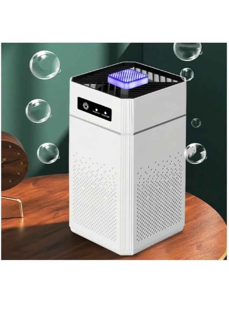 Generic - Air Purifier for Home Large Room, Air Filter Cleaner, Odor Eliminator, Remove Allergies Dust Pollen Pet Dander, Night Light - Image 1