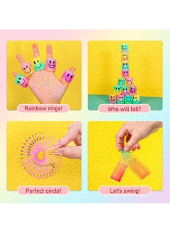 HaHaHai 24 Pcs Mini Spring Toys, Magic Fidget Stress Coil for Party Favor Kids Boys Girls  - Image 2