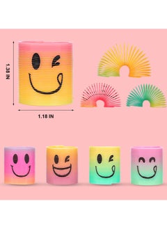 HaHaHai 24 Pcs Mini Spring Toys, Magic Fidget Stress Coil for Party Favor Kids Boys Girls  - Image 4