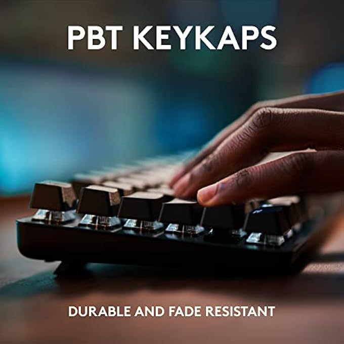 G 413 TKL SE MECHANICAL GAMING KEYBOARD COMPACT BACKLIT WITH TACTILE SWITCHES, ANTI GHOSTING, COMPATIBLE WINDOWS, MACOS BLACK ALUMINUM, CD51918, 920-010446 - Image 2