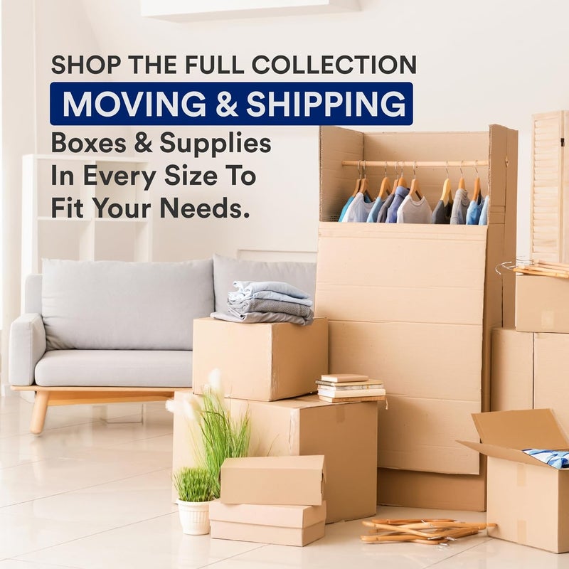 BOX USA Moving Boxes Medium 18"L x 14"W x 12"H 10-Pack - Corrugated Cardboard Box for Shipping, Mailing, Packing, Packaging and Storage - Image 5