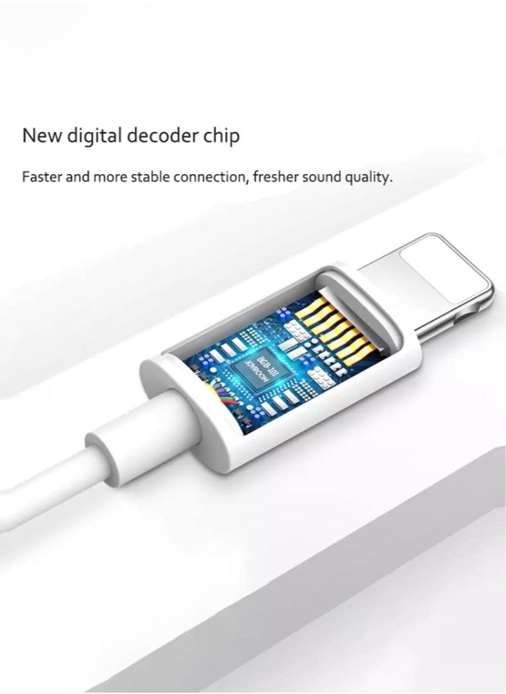 Mono Earphone With Mic And Lightning Connector For iPhone/iPad/iPod
