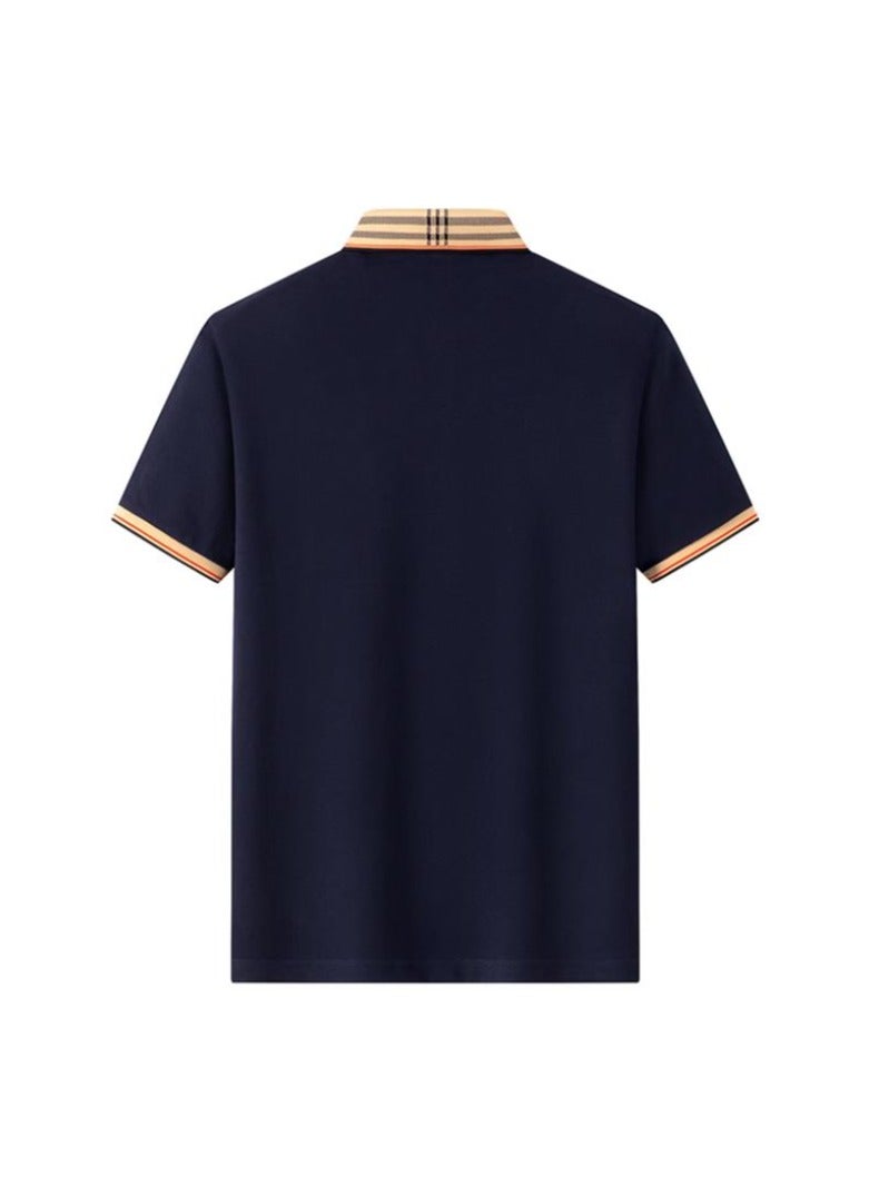 AOKANG Men's Elastic Breathable Short Sleeve Polo - Image 2