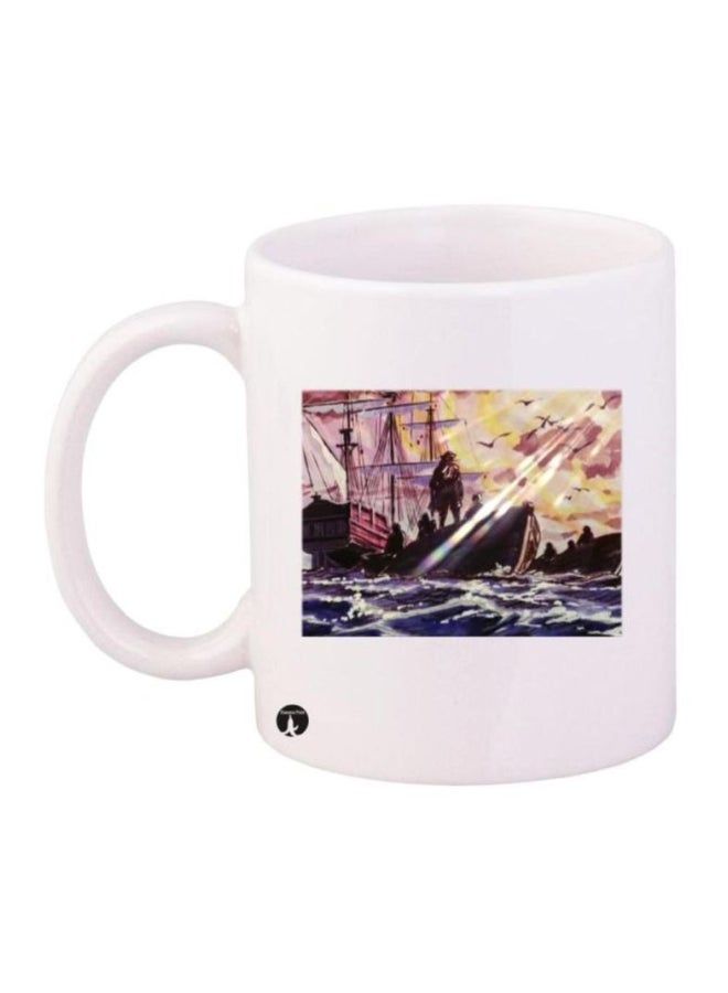 RKN Jazeerat Al Kanz Printed Coffee Mug Multicolour - Image 2