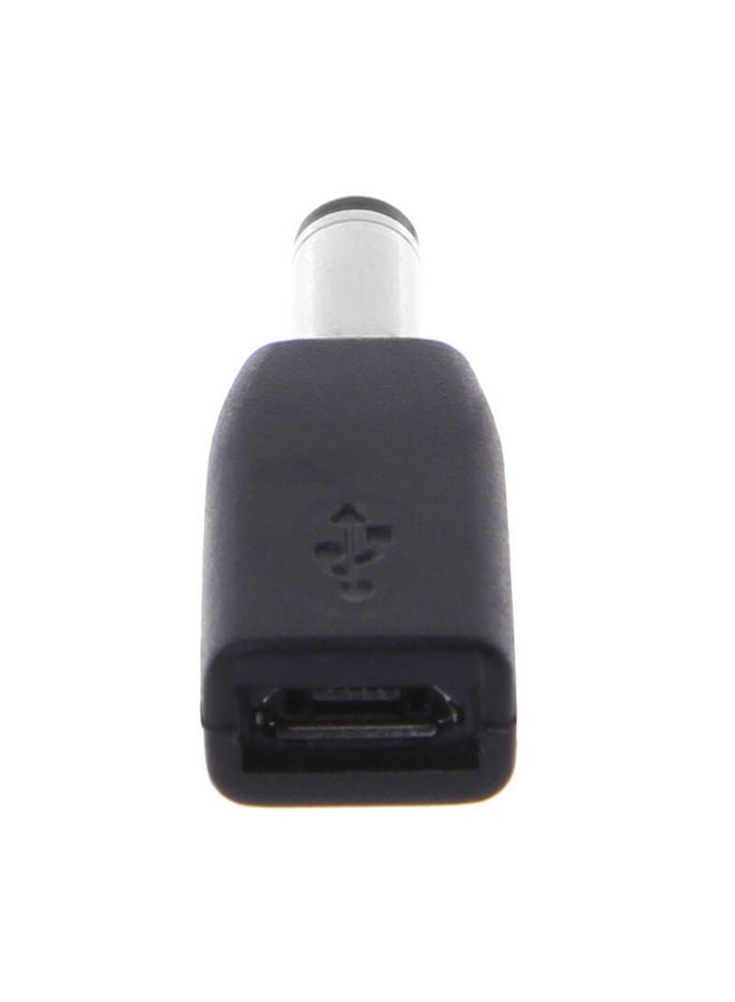 NIBEMINENT Male Plug To Micro USB Female Adapter Black  - Image 2