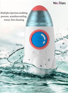 MissTiara Rechargeable Automatic Electric Baby Nasal Aspirator-Nasal Mucus Remover for Kids With Music And Light Soothing Function  - Image 5